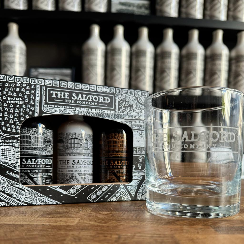 Salford Rum Miniature Gift Set 3 x 5CL